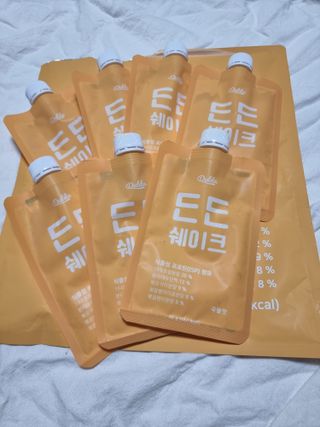 [덜다] 든든 식물성 단백질 쉐이크 40g X 7입 (곡물/딸기) — 5점을 준 리뷰어가 2023년 8월 올린 사용 사진