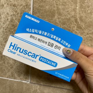 히루스카 포스트아크네 클리어 — 5점을 준 리뷰어가 2021년 1월 올린 사용 사진