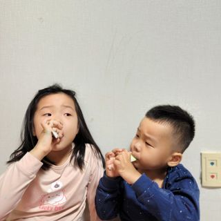 연세생활건강 키즈텐 멀티비타민 1BOX (30포) — 5점을 준 리뷰어가 2022년 5월 올린 사용 사진