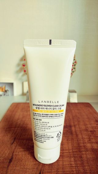 랑벨 비타 에너지 잡티 크림 75ml (피부 속 기미완화크림) — 5점을 준 리뷰어가 2022년 6월 올린 사용 사진