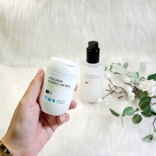씽크바이오 히알루론 에센스 에어볼 28ea/ 부스팅 세럼 250ml 2종 세트 — 5점을 준 리뷰어가 2022년 8월 올린 사용 사진