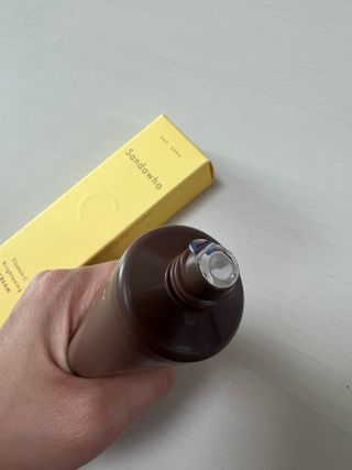 산다화 비타민C 화이트닝 크림 — 4.5점을 준 리뷰어가 2023년 6월 올린 사용 사진