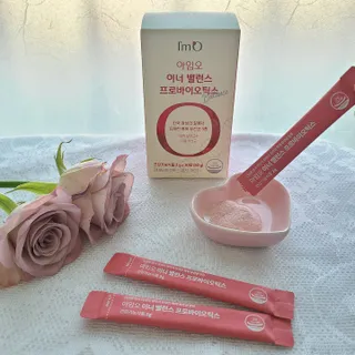 [질 유래 특허 유산균] 아임오 이너밸런스 프로바이오틱스 1박스 [30포] — 5점을 준 리뷰어가 2023년 3월 올린 사용 사진
