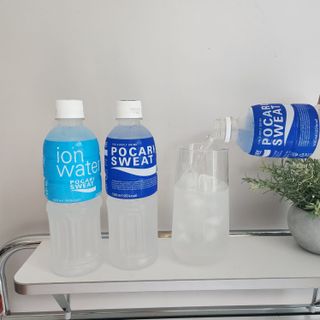 [동아오츠카] 포카리스웨트  500ml PET + 이온워터 500ml PET — 5점을 준 리뷰어가 2025년 7월 올린 사용 사진