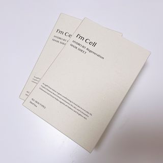 아이엠셀 하이드로 B5 리제너레이션 마스크시트 — 5점을 준 리뷰어가 2021년 5월 올린 사용 사진