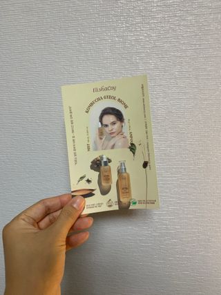 엘리샤코이 콤부차 결바이옴 앰플 — 5점을 준 리뷰어가 2021년 8월 올린 사용 사진