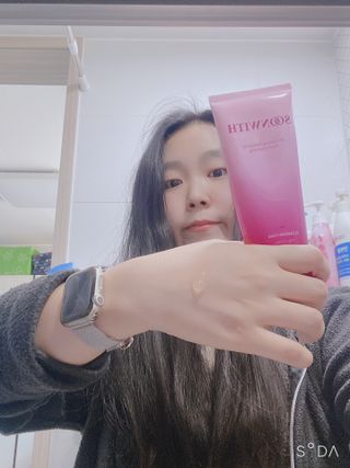 SOONWITH 바이오 내추럴 리프레싱 폼클렌징 — 4점을 준 리뷰어가 2021년 5월 올린 사용 사진
