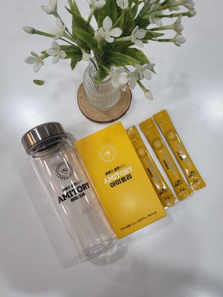 주식회사 씨크릿비에프랩 마시는 아미노산 아미토리 열대과일맛 14포 [1포, 5g / 보틀증정] — 5점을 준 리뷰어가 2022년 12월 올린 사용 사진