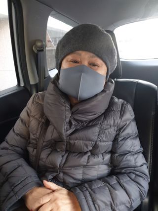 [에이블밤부] 리퓨어 쿠퍼 마스크 10color — 5점을 준 리뷰어가 2021년 2월 올린 사용 사진