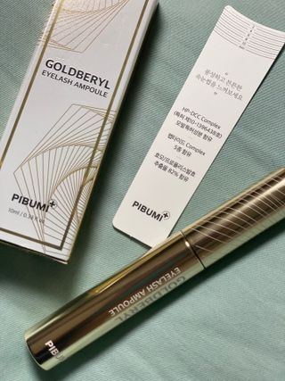 피부미 골드베릴 아이래쉬 앰플 10ml — 5점을 준 리뷰어가 2021년 9월 올린 사용 사진