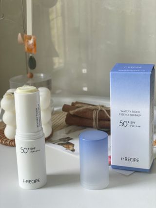 아이레시피 워터리터치 에센스 선 밤 [SPF50+/PA++++] — 5점을 준 리뷰어가 2023년 5월 올린 사용 사진