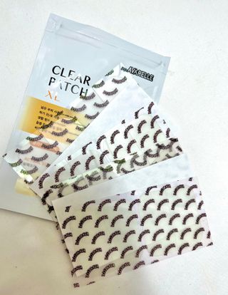에버렐 아크네 클리어 패치 오리지널(40매) + XL(8매) 1세트, 각 1개씩 — 4.5점을 준 리뷰어가 2022년 5월 올린 사용 사진