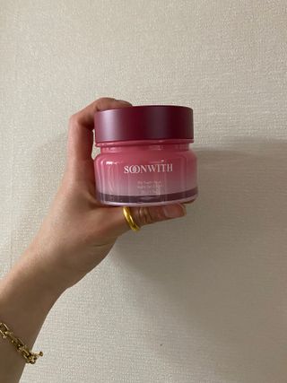 SOONWITH 바이오 수퍼 아쿠아 하이드로 젤 크림 — 4점을 준 리뷰어가 2021년 3월 올린 사용 사진