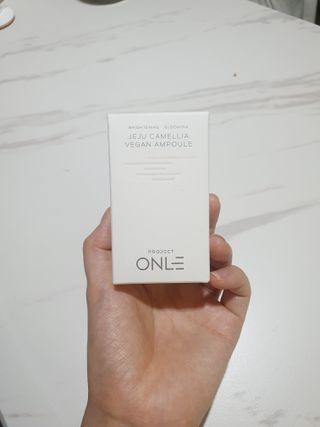 프로젝트오늘 제주 동백 비건 앰플 — 5점을 준 리뷰어가 2021년 11월 올린 사용 사진