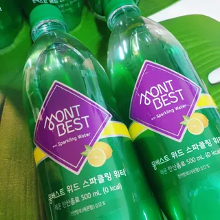 몽베스트 Montbest with Sparkling water Lemon OR Lime 20병(랜덤) — 5점을 준 리뷰어가 2022년 9월 올린 사용 사진