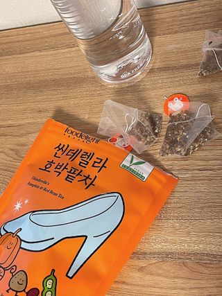 FREE [푸딜라이트] 씬데렐라 호박팥차 하루 한 잔으로 가볍게, 구수한 풍미 가득 호박차 — 5점을 준 리뷰어가 2023년 10월 올린 사용 사진