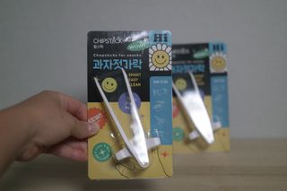 칩스틱 과자젓가락 게이밍젓가락 2ea / KC인증 식품용 — 4점을 준 리뷰어가 2021년 10월 올린 사용 사진
