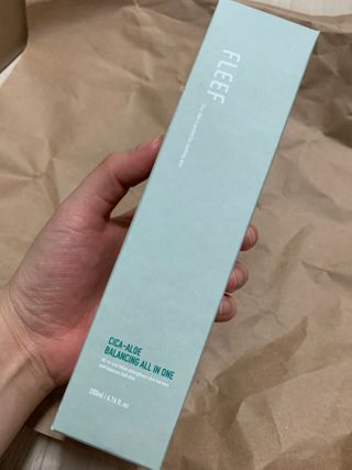 플리프 시카-알로에 밸런싱 올인원 200ml — 5점을 준 리뷰어가 2021년 2월 올린 사용 사진