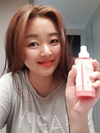 썸헤어 / SUMHAIR [썸헤어] 프로틴 스무디 클리닉 미스트 150ml — 4점을 준 리뷰어가 2021년 7월 올린 사용 사진