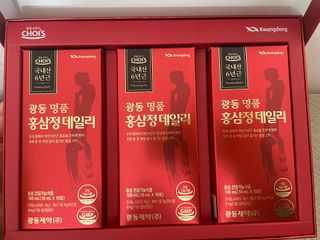 광동생활건강 광동 명품 홍삼정데일리 10mL x 30포 — 5점을 준 리뷰어가 2023년 4월 올린 사용 사진
