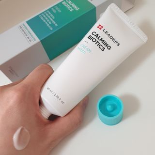 리더스코스메틱 리더스 카밍 바이오틱스 크림 마스크 — 5점을 준 리뷰어가 2021년 3월 올린 사용 사진