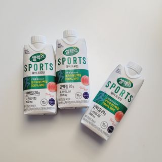 셀렉스스포츠 셀렉스 스포츠 웨이 프로틴 복숭아_ 330ml x 12팩 — 5점을 준 리뷰어가 2021년 7월 올린 사용 사진
