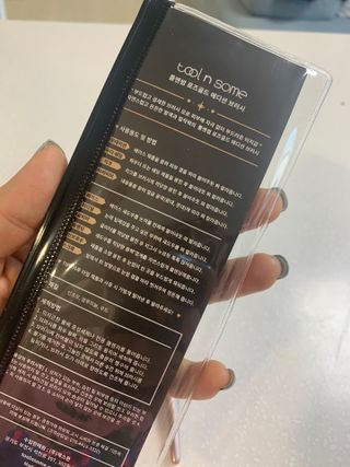 [툴앤썸] 라운드 파운데이션 브러시+사선 쉐딩 브러시+블렌딩 브러시 — 5점을 준 리뷰어가 2021년 5월 올린 사용 사진