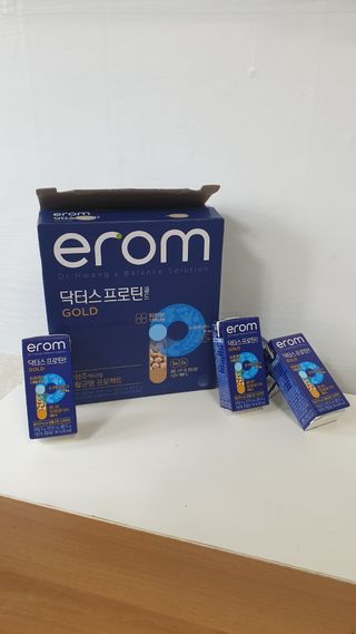 이롬 erom 닥터스 프로틴 골드 — 5점을 준 리뷰어가 2021년 4월 올린 사용 사진