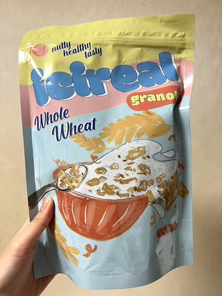 밸런스 다이어트랩 밸다랩 이씨리얼 수제 발아통밀 그래놀라 450g — 5점을 준 리뷰어가 2023년 4월 올린 사용 사진