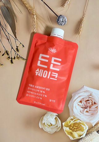 [덜다] 든든 식물성 단백질 쉐이크 40g X 7입 (곡물/딸기) — 5점을 준 리뷰어가 2023년 10월 올린 사용 사진