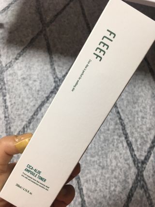플리프 시카-알로에 앰플 토너 200ML — 4점을 준 리뷰어가 2021년 1월 올린 사용 사진