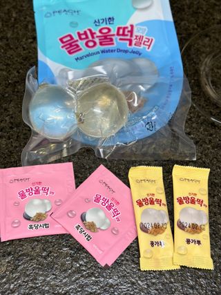 (주) 피치코리아 신기한 물방울떡 젤리 x2개입 — 5점을 준 리뷰어가 2023년 5월 올린 사용 사진