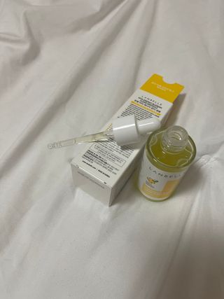 랑벨 비타 에너지 잡티 앰플 50ml 고농축 비타민, 저자극, 수분 촉촉, 미백 앰플 — 5점을 준 리뷰어가 2022년 4월 올린 사용 사진