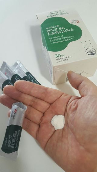 바이탈스푼덴마크BG프로바이오틱스 — 5점을 준 리뷰어가 2021년 6월 올린 사용 사진