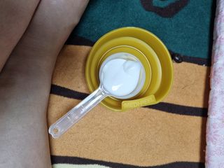 메디필 레드 락토 콜라겐 모델링 팩 — 5점을 준 리뷰어가 2021년 3월 올린 사용 사진