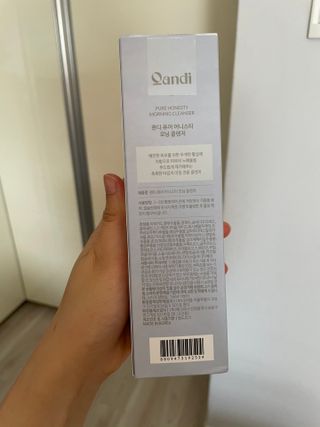 헤어플러스 콴디 아침세안제 폼클렌징 퓨어 어니스티 모닝클렌저 — 5점을 준 리뷰어가 2021년 6월 올린 사용 사진