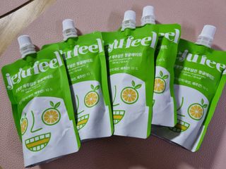 JEJUFEEL 풋풋한 제주담은 청귤에이드 — 4.5점을 준 리뷰어가 2022년 10월 올린 사용 사진