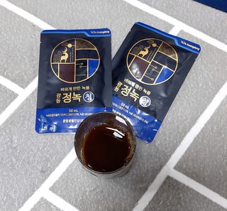 광동생활건강 [광동] 바르게 만든 녹용, 광동정녹청 30포. — 5점을 준 리뷰어가 2022년 1월 올린 사용 사진