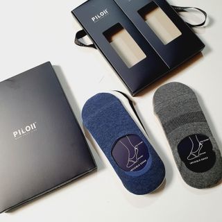 [사이즈가 있는 양말 필로이]남자 덧신 6족 선물 세트_나를 위한 선물or마음을 전하는 선물【 S, M, L, XL】 — 5점을 준 리뷰어가 2022년 6월 올린 사용 사진