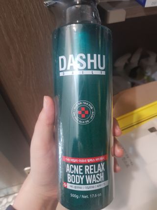 다슈코리아 다슈 데일리 아크네 릴렉스 바디워시 500ml — 5점을 준 리뷰어가 2021년 3월 올린 사용 사진