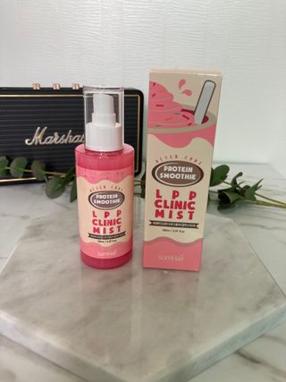 썸헤어 / SUMHAIR [썸헤어] 프로틴 스무디 클리닉 미스트 150ml — 5점을 준 리뷰어가 2021년 7월 올린 사용 사진