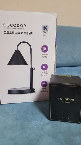 [코코도르] 고급형 무드등 캔들 워머 + 캔들 세트(캔들워머1ea+캔들 랜덤 1ea) — 5점을 준 리뷰어가 2024년 12월 올린 사용 사진
