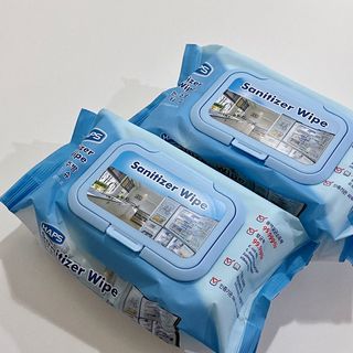 햅스 세균없는 주방 대형 2팩, HAPS sanitizer wipe — 5점을 준 리뷰어가 2022년 2월 올린 사용 사진