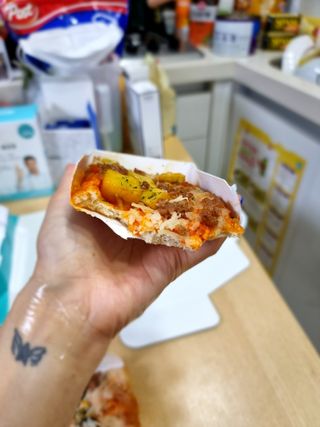 브라잇벨리 비건피자 [노밋피자알로하 & 노밋피자포테이토] 2가지맛 — 5점을 준 리뷰어가 2022년 7월 올린 사용 사진