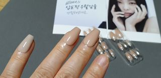 데싱디바 매직프레스 가을매니 코핀 5종 중 택1 — 4점을 준 리뷰어가 2021년 9월 올린 사용 사진