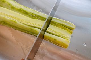 스탠서드16 스테인리스 316 양면 도마 — 5점을 준 리뷰어가 2022년 8월 올린 사용 사진