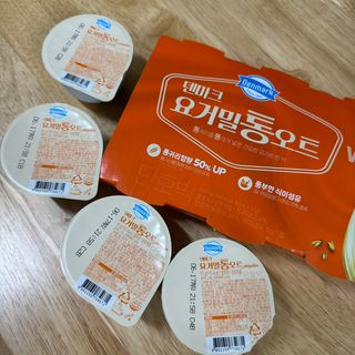 구매평★[2종 패키지]덴마크 요거밀 통오트 요거트(12,460원) — 5점을 준 리뷰어가 2025년 6월 올린 사용 사진