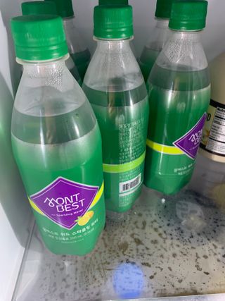 몽베스트 Montbest with Sparkling water Lemon OR Lime 20병(랜덤) — 4점을 준 리뷰어가 2021년 10월 올린 사용 사진