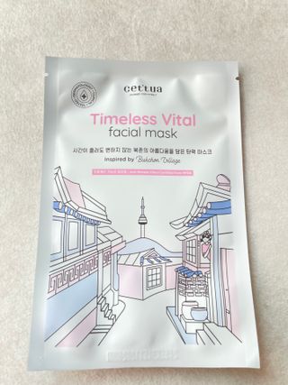 세뚜아(Cettua) [세뚜아] 타임리스 바이탈 페이셜 마스크팩  Cettua Timeless  Vital Mask 5매 — 5점을 준 리뷰어가 2024년 5월 올린 사용 사진