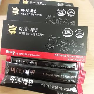 새롬바이오 리생 [미쾌변] 차전자피 식이섬유 건강기능식품 3팩 — 4점을 준 리뷰어가 2021년 6월 올린 사용 사진